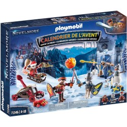 Playmobil Calendario dell  Avvento Novelmore 71346, Battaglia nella Neve