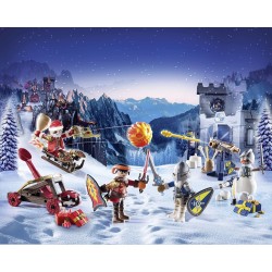 Playmobil Calendario dell  Avvento Novelmore 71346, Battaglia nella Neve