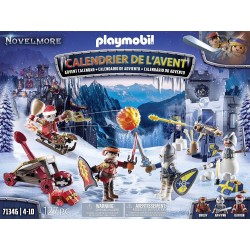 Playmobil Calendario dell  Avvento Novelmore 71346, Battaglia nella Neve