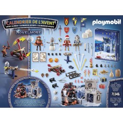 Playmobil Calendario dell  Avvento Novelmore 71346, Battaglia nella Neve