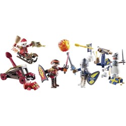 Playmobil Calendario dell  Avvento Novelmore 71346, Battaglia nella Neve