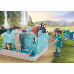 PLAYMOBIL Stalla con veterinario Waterfall Ranch 71352