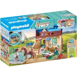 PLAYMOBIL Stalla con veterinario Waterfall Ranch 71352