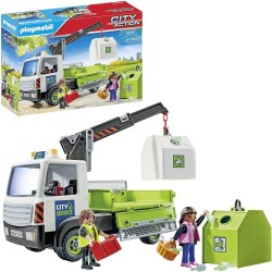 Playmobil Camion Trasporto contenitori rifiuti City Action 71431