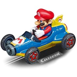 Carrera Toys GO!!! Mario Kart Mach 8 Set Pista da Corsa e Due Macchinine con Mario e Luigi 20062492