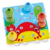 Quercetti Jumbo Peggy primo mosaico Gioco di Associazione 20 Pz. Chiodini 2271