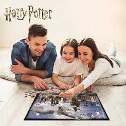 Prime 3D - Puzzle Harry Potter Hogwarts & Hedwig 500 pezzi, effetto 3D, 32513.P3D