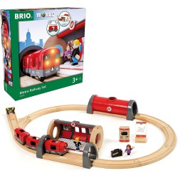 BRIO World - Set Metropolitana, BRIO Accessori, Età Raccomandata 3+