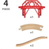 BRIO World - Ponte, BRIO Accessori 33699, Età Raccomandata 3+, Compatibile con Tutti i Prodotti BRIO