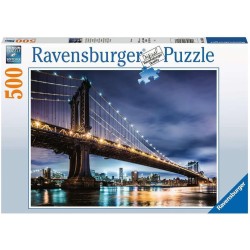 Ravensburger - Puzzle New York, 500 Pezzi, Colore Multicolore, 16589.6