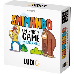 Ludic - Smimando - Un Party Game Esilarante, Gioco Di Società Per La Famiglia Per 3/4 Giocatori - IT27583