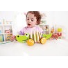 Hape Walk A Long Croc - Pull Along Wooden Crocodile Toy E0348