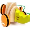 Hape Walk A Long Croc - Pull Along Wooden Crocodile Toy E0348
