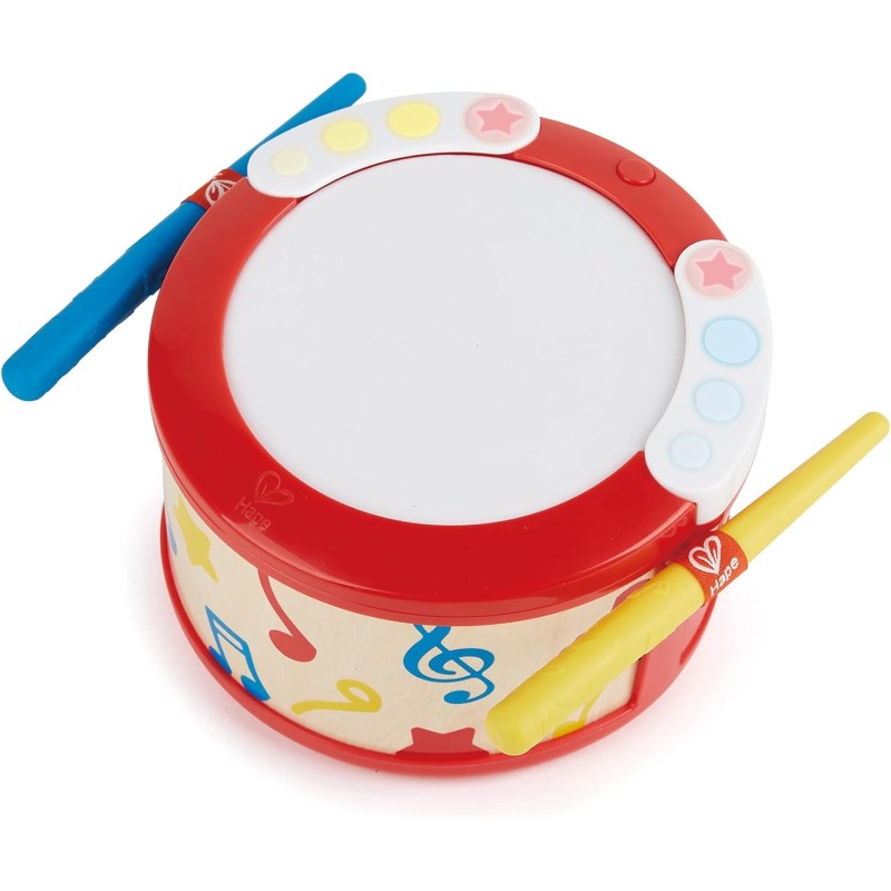 Hape Play Tamburo a percussioni con luci Along 0620