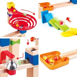 Hape Set base pista delle biglie Domino Rally Blok E1102