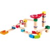 Hape Set base pista delle biglie Domino Rally Blok E1102