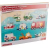 Hape Puzzle dei mezzi di emergenza in legno E1406