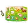 Hape Puzzle della fattoria in legno E1408