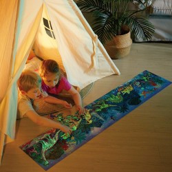 Hape Puzzle Dinosauri Glow in The Dark E1632