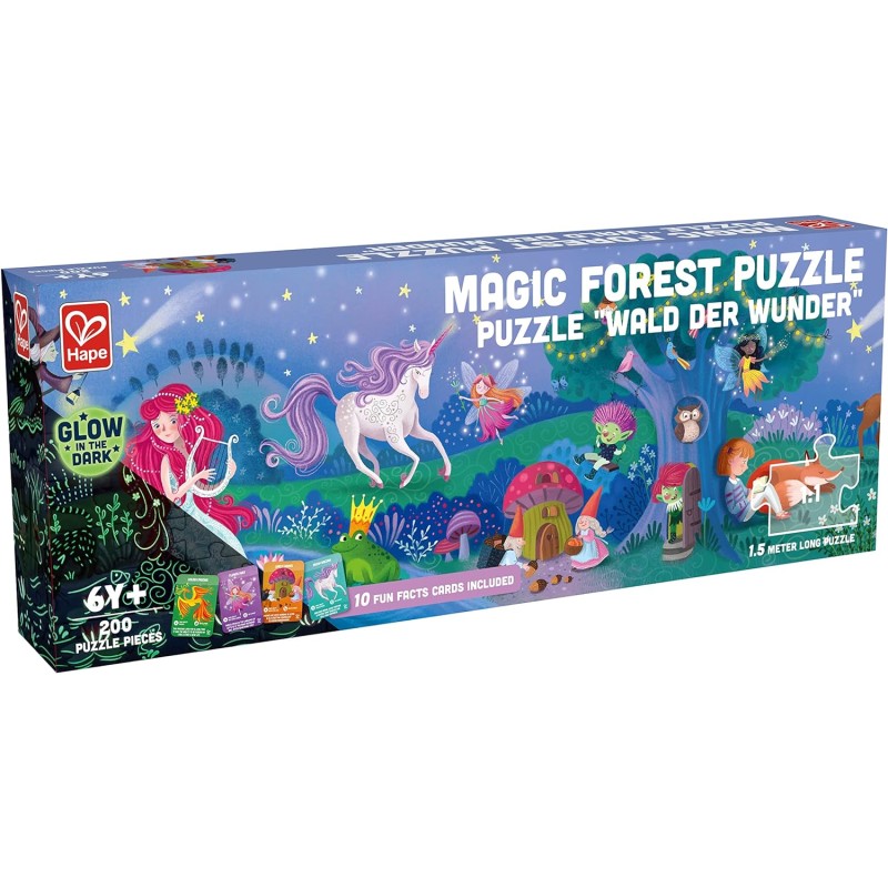 Hape Puzzle Foresta delle Meraviglie, Multicolore, E1633