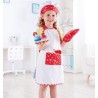 Hape Set da Gioco per Travestimento da Chef con Accessori da Cucina per Bambini E3162