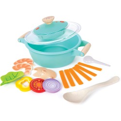 Hape Piccolo chef - Set cottura a vapore, accessori da cucina