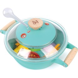 Hape Piccolo chef - Set cottura a vapore, accessori da cucina