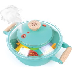 Hape Piccolo chef - Set cottura a vapore, accessori da cucina