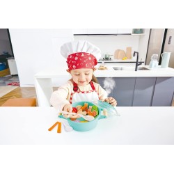 Hape Piccolo chef - Set cottura a vapore, accessori da cucina