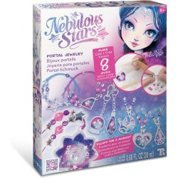 Nebulous Stars Gioielleria del Portale per bambine dagli 8 anni in su Kit per realizzare 8 charms stellari in resina luccicante 