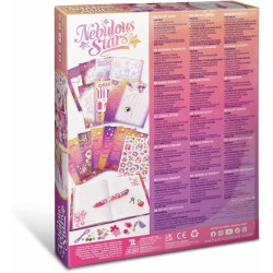 Nebulous Stars - Diario segreto di Petulia | Agenda bambina con attività creative, sticker e penne magiche dai 7 anni in su NS11