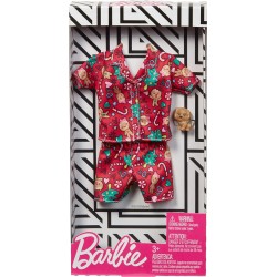 Barbie Pigiama | Natale Mattel GGG49 | Moda Vestiti per Bambole