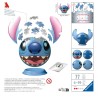 Ravensburger - 3D Puzzle Stitch con le Orecchie, 72 pezzi, 6+ anni