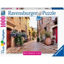 Ravensburger Puzzle, Puzzle 1000 Pezzi, Francia, Collezione Mediterranean Places 14975.9