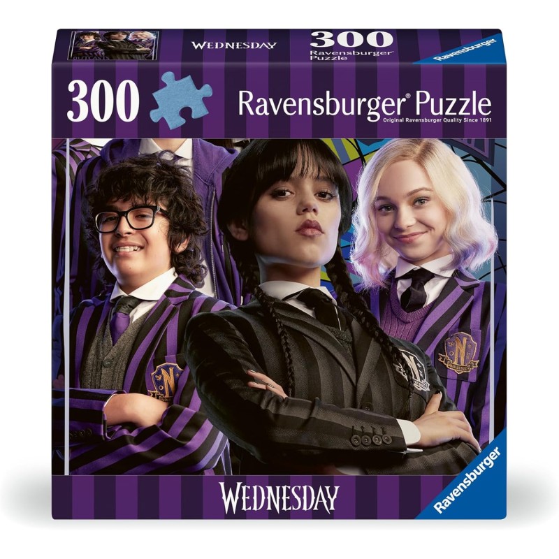 Ravensburger Puzzle Mercoledì pezzi 300 27x39cm 17574.1