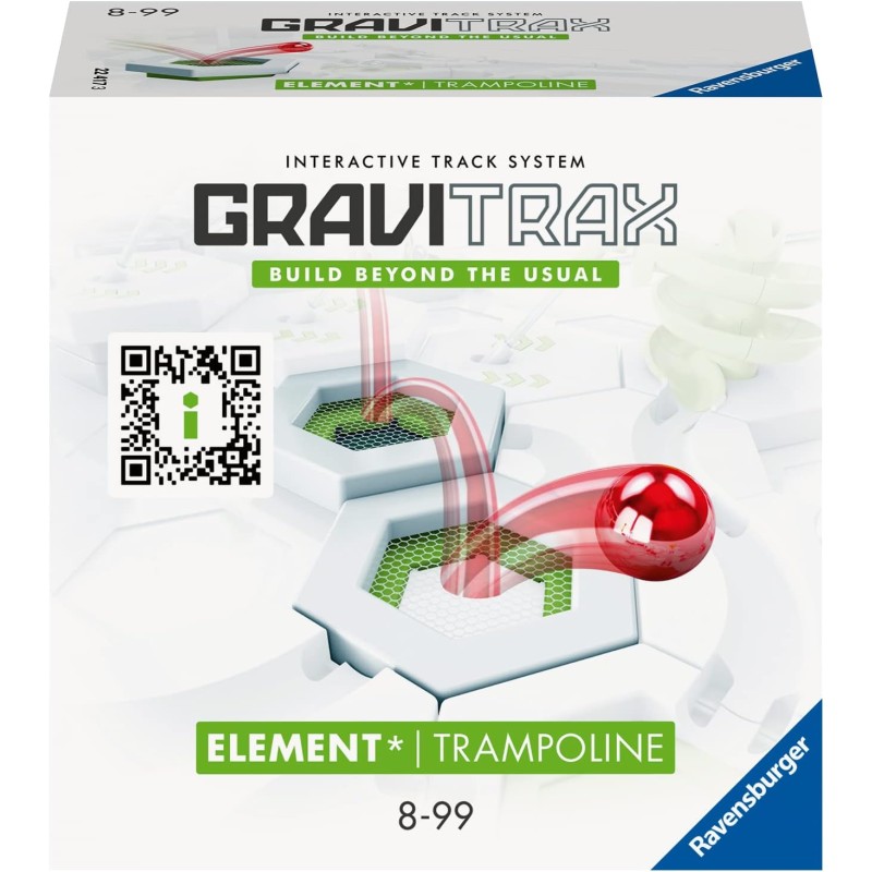 Ravensburger Gravitrax Trampoline, Gioco Innovativo Ed Educativo Stem, 8+ Anni, Accessorio 22417.3