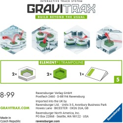 Ravensburger Gravitrax Trampoline, Gioco Innovativo Ed Educativo Stem, 8+ Anni, Accessorio 22417.3