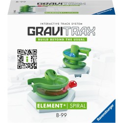 Ravensburger Gravitrax Spiral, Gioco Innovativo Ed Educativo Stem, 8+ Anni, Accessorio 22424.1