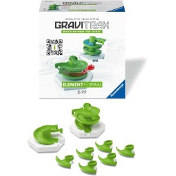 Ravensburger Gravitrax Spiral, Gioco Innovativo Ed Educativo Stem, 8+ Anni, Accessorio 22424.1