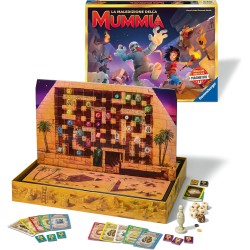 Ravensburger – La maledizione della mummia, Gioco Da Tavolo, gioco in scatola per tutta la famiglia, Da 2 a 5 Giocatori, 8+ Anni