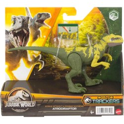 Mattel - Jurassic World Strike Attack Atrociraptor Action Figure - HLN69