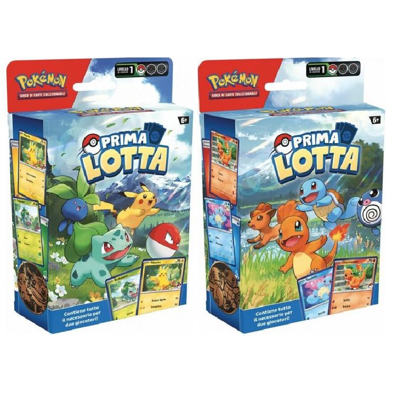 Pokémon - Carte Prima Lotta (Mazzo, Soggetti Vari, Assortimento casuale) - PK60298-I