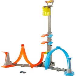 Mattel - Hot Wheels Loop & Launch Track Set - GRW39