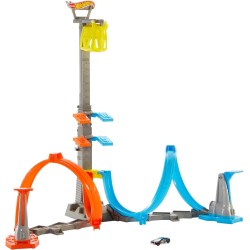 Mattel - Hot Wheels Loop & Launch Track Set - GRW39