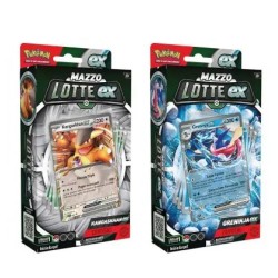 Pokémon - Mazzo Lotte EX Kangaskhan e Greninja (Modelli assortiti) - PK60302-I
