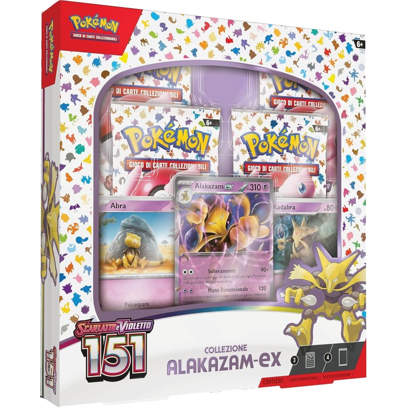 Pokémon Scarlatto e Violetto 151 Collezione Alakazam ex (IT) - PK60315-I