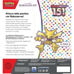 Pokémon Scarlatto e Violetto 151 Collezione Alakazam ex (IT) - PK60315-I