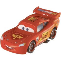 Mattel - Cars 3 - Lightning McQueen con Ruote da Corsa Macchina Giocattolo in Scala 1:55 - FLM20
