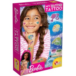 Lisciani Giochi- Barbie My Glitter Tattoo, 100958