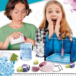 Lisciani Giochi I m a Genius Pocket la Scienza dei Cristalli, Medio, 100217